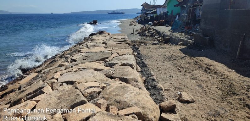 BWS Provinsi Bali Masih Tunggu Hasil Kordinasi  dengan Pihak PLN, Terkait Pengerjaaan Pengamanan Pantai yang Tertunda Sepanjang 50 Meter di Br.Jineng Agung Gilimanuk .
