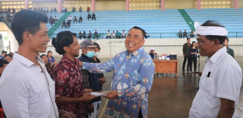 Bupati Tamba Tingkatkan Nilai  Insentif Juru Arah Tahun 2023.