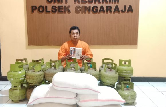 Team Opsnal Polsek Singaraja Berhasil Meringkus Pencuri HP di Rumah Mertuanya.