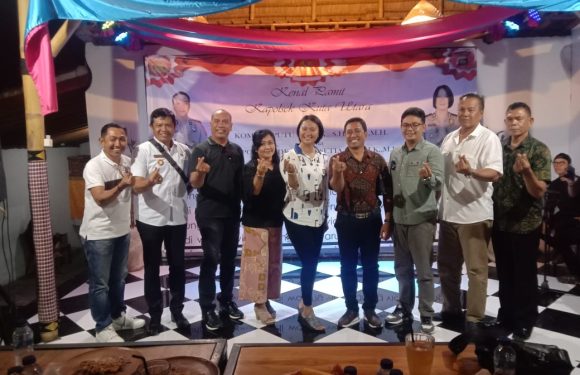 Kepolisian Sektor Kuta Utara Gelar Acara Kenal  Pamit  Kapolsek.