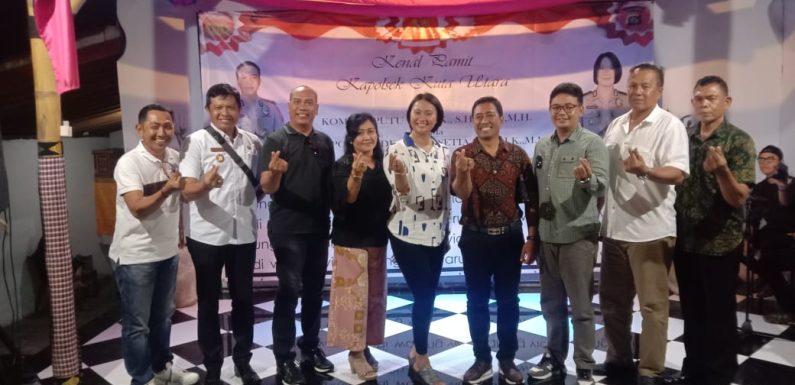 Kepolisian Sektor Kuta Utara Gelar Acara Kenal  Pamit  Kapolsek.