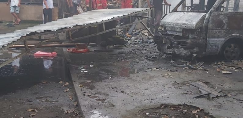 Gudang Perlengkapan Upakara di Desa Darmasaba Terbakar.