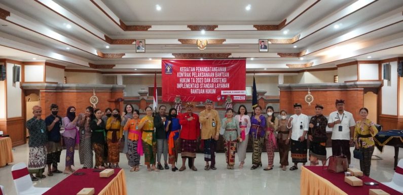 KEMENKUMHAM HADIR UNTUK MASYARAKAT MISKIN YG BERHADAPAN DENGAN HUKUM