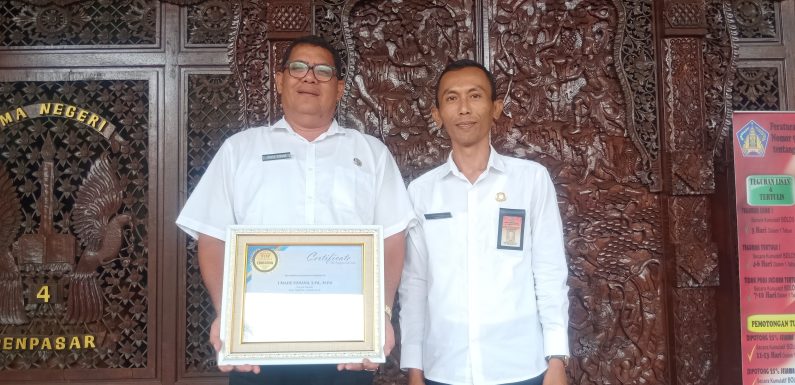 Pelaksanaan Ujian Sekolah Secara On Line di SMA Negeri 4 Denpasar Berjalan Dengan Baik dan Kondusif.