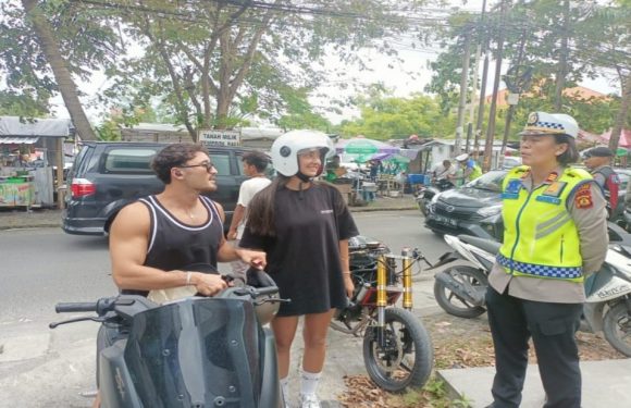 Kembali Satlantas Polres Badung Rutin Lakukan Penertiban Terhadap Pengguna Jalan Raya.