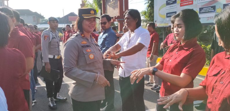 Waka Polres Kompol Diah Kurniawandari Tekankan Tidak Ada Anggota Yang Melakukan Pelanggaran Sekecil Apapun