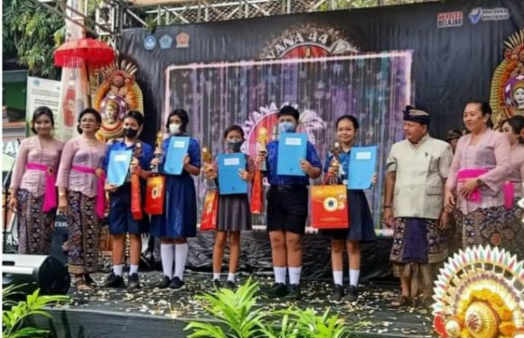 Siswa SD Cipta Darma Meraih Juara Pada HUT ke 44 SMP 3 Denpasar.