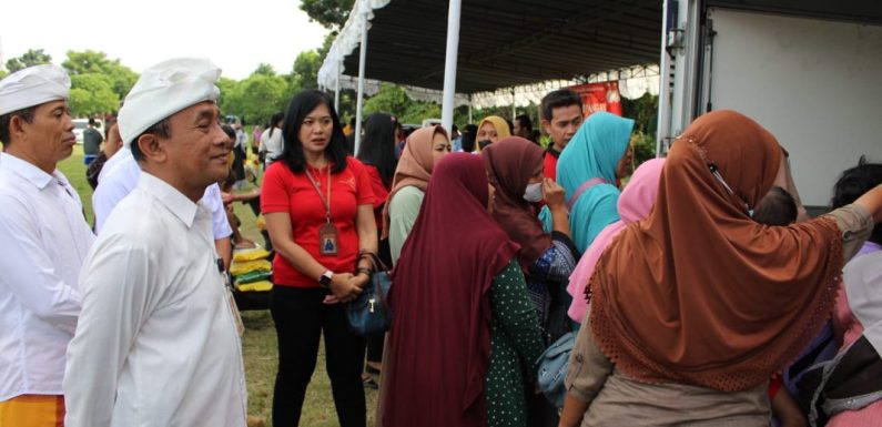 Kendalikan Inflasi Menjelang Hari Raya Idul Fitri,  Pemkot Denpasar Gelar Bazar Pangan.