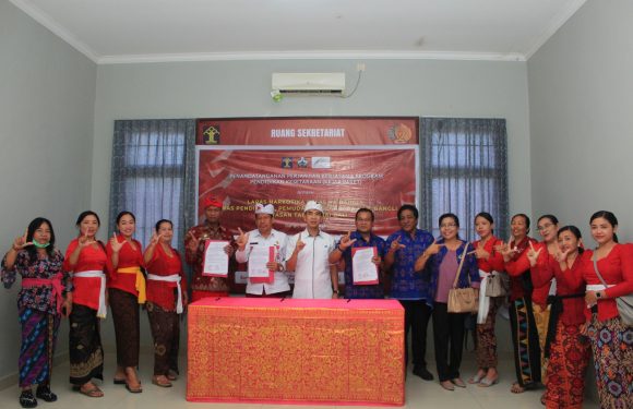 Lapas Narkotika Bangli Jalin Perjanjian Kerjasama dengan Yayasan Tabur Tuai Bali dan Disdikpora Bangli.