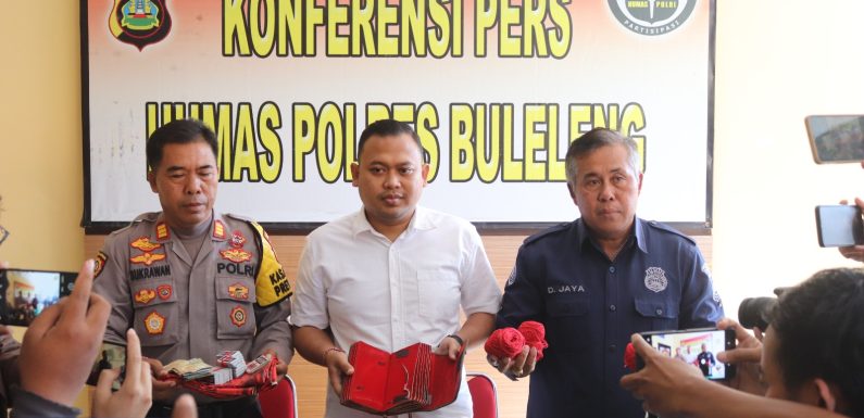 Diduga Penyelenggara Judi Sabung Ayam Diamankan Polres Buleleng.