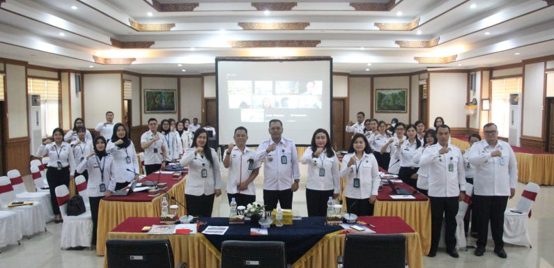 Ciptakan Tata Kelola Keuangan yang Baik, Biro BMN Kemenkumham Sosialisasikan Permenkumham No 5 Tahun 2023.