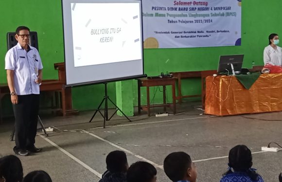 SMP Negeri 4 Denpasar Ciptakan MPLS Yang Nyaman, Menyenangkan, Ramah dan Berkarakter.