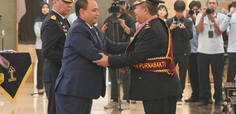 Wisuda Purnabakti Pengayoman, Sekjen Sebut Pengabdian Bagi Bangsa Belum Selesai.