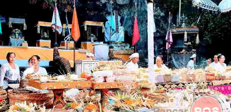 Upacara Pujawali dan Padudusan Agung di Pura Goa Lawah Akan Dilaksanakan Mulai Tanggal 22 – 29 Agustus 2023.