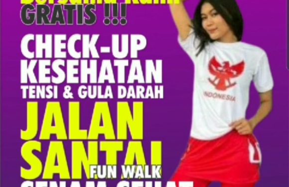 Rumah Sakit Puri Raharja, Gelar Jalan Santai Dan Senam Sehat Jiwa Raga.