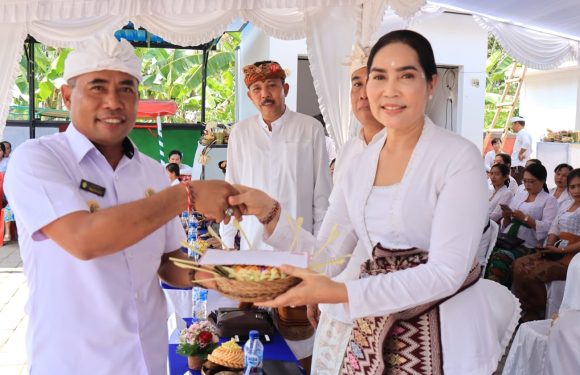 TK Kumara Widya Laksana 2 Desa Kaliakah di Resmikan Bunda Paud Jembrana Gusti Ayu Ketut Candrawati Tamba.