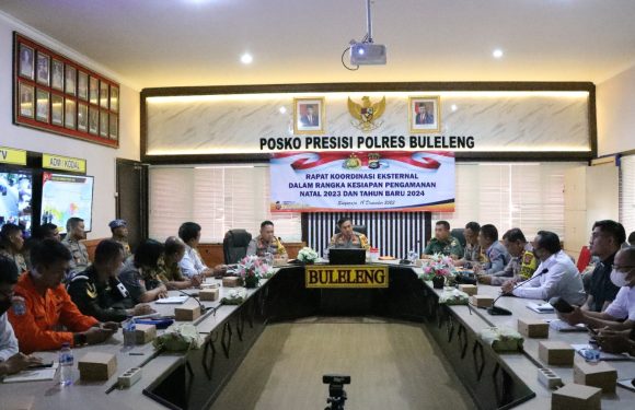 Rapat Koordinasi Eksternal Dalam Rangka Kesiapan Pengamanan Natal 2023 Dan Tahun Baru 2024.