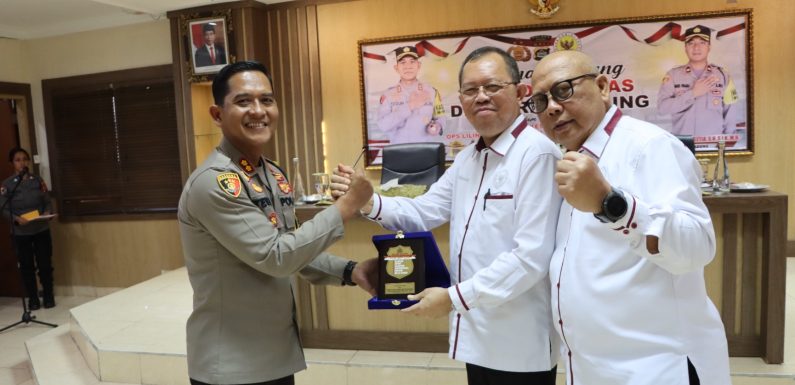 Kapolres Badung AKBP Teguh Priyo Wasono Sambut Kunjungan Kerja Kompolnas.
