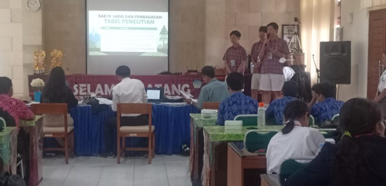 SMA Negeri 5 Denpasar Gelar Lomba KIR Tingkat SMP se Bali.