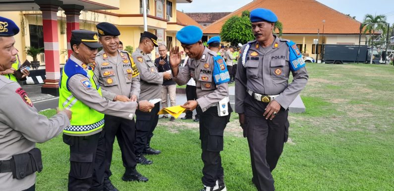 Polres Buleleng Menerima Propam Polda Bali Lakukan Ops Gaktibplin Terhadap Personil Polri dan ASN.