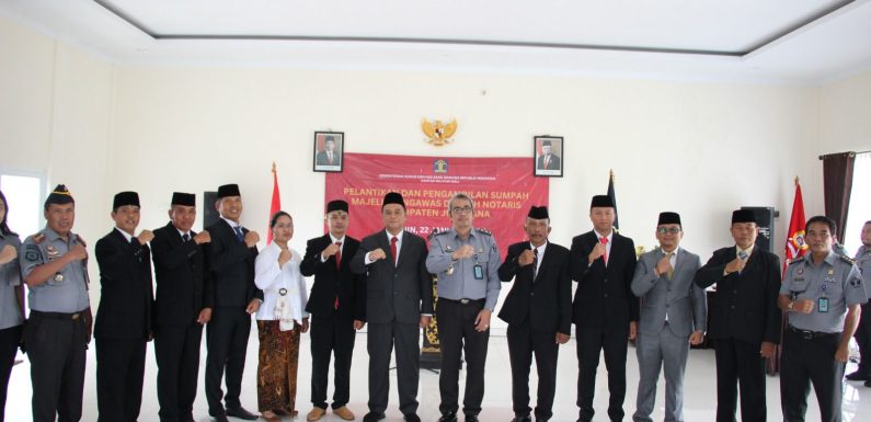 Majelis Pengawas Daerah Notaris Kabupaten Jembrana Dilantik, Romi Yudianto: Fokus Tugas dan Lepas Kepentingan Lain.