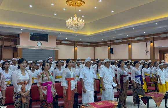 SMP Dwijendra Denpasar Menggelar Lomba Berbasis Budaya pada HUT ke 71.
