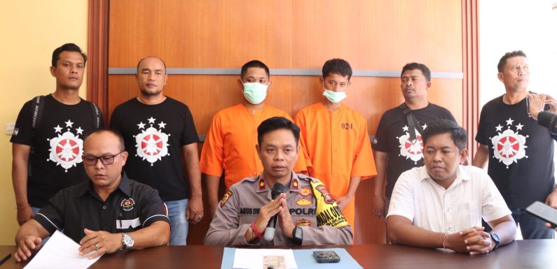 Unit Reskrim Polsek Sukasada Berhasil Ringkus Dua Pencuri Sepeda Motor.
