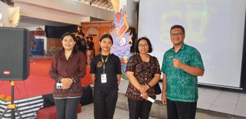 Menjelang Puncak HUT ke 50, Siswa SMA 5 Denpasar Menggelar Pentas Seni.