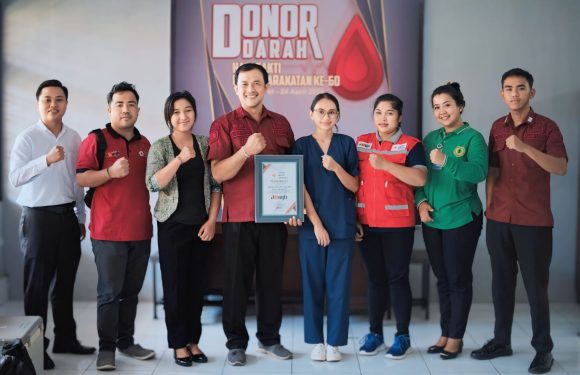 Menjelang HUT Hari Bakti Pemasyarakatan ke 60 Rutan Bangli Menggelar Donor Darah.