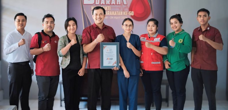 Menjelang HUT Hari Bakti Pemasyarakatan ke 60 Rutan Bangli Menggelar Donor Darah.