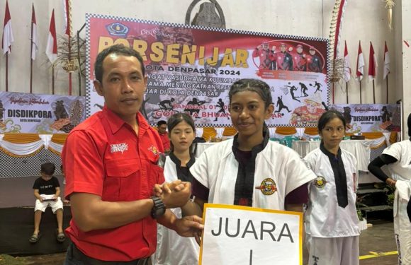 SMA 5 Denpasar Berhasil Meraih 16 Emas 25 Perak dan 23 Perunggu Dalam Ajang Porsenijar 2024 Tingkat SMA /SMK Kota Denpasar.