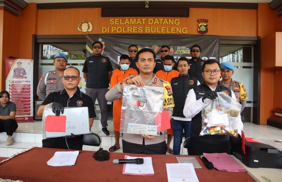 Timsus Bhayangkara Goak Poleng Ungkap Kasus Tindak Pidana Pemalsuan Dokumen STNK.