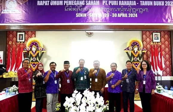 PT. Puri Raharja Apresiasi Kinerja Dirut Rumah Sakit Puri Raharja.