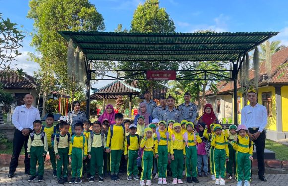 Berikan Pemahaman Hukum, TK RA Al-Hidayah Bangli Kunjungi Rutan Bangli⠀⠀