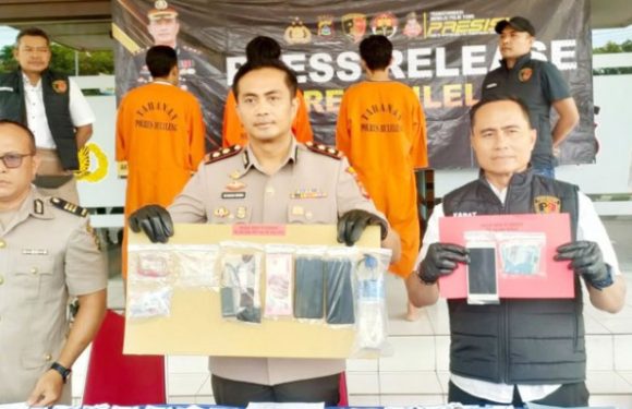 Satresnarkoba Ringkus Dua Pengedar Narkoba.