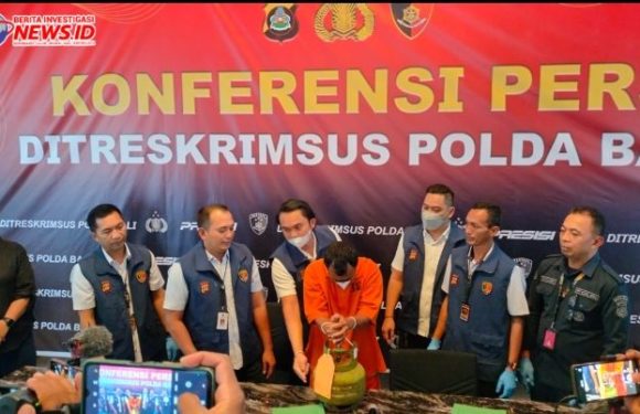 Polda Bali Tetapkan Satu Tersangka Kasus Pengoplosan Gas LPG Abiansemal.