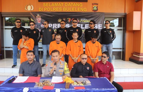 Tim Goak Poleng Polres Buleleng Ungkap Kasus Curat (Curanmor dan Pretima).