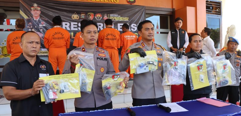 Tim Bhayangkara Goak Poleng Ungkap Pelaku Tindak Pidana Narkoba, Dan Curanmor.