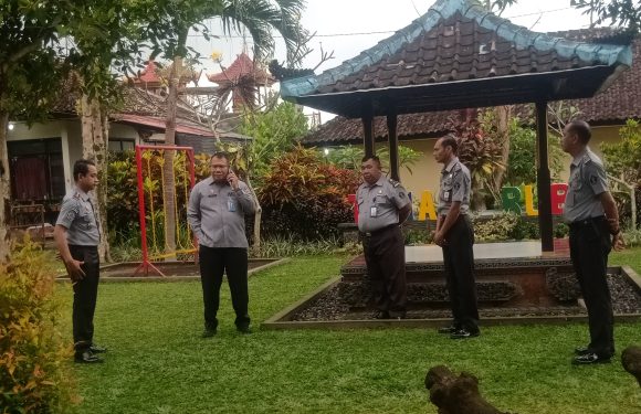 Peningkatan Fasilitas dan Pengamaan Aset, Kadiv Pas Kemenkumham Bali Sambangi Rutan Bangli.