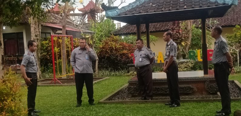 Peningkatan Fasilitas dan Pengamaan Aset, Kadiv Pas Kemenkumham Bali Sambangi Rutan Bangli.