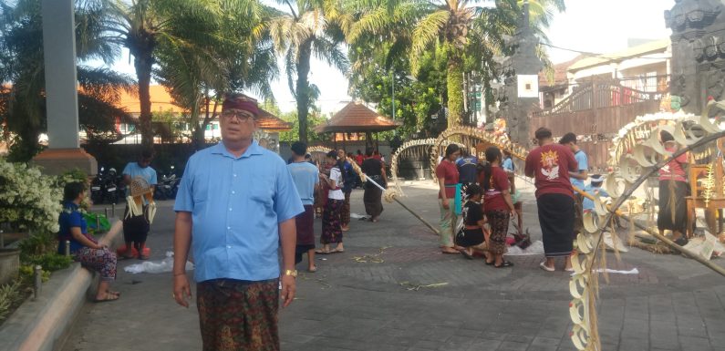 Dalam Melestarikan Budaya dan Adat Bali, Menjelang Hari Raya Saraswati SMA Negeri 4 Denpasar Menggelar Berbagai lomba.