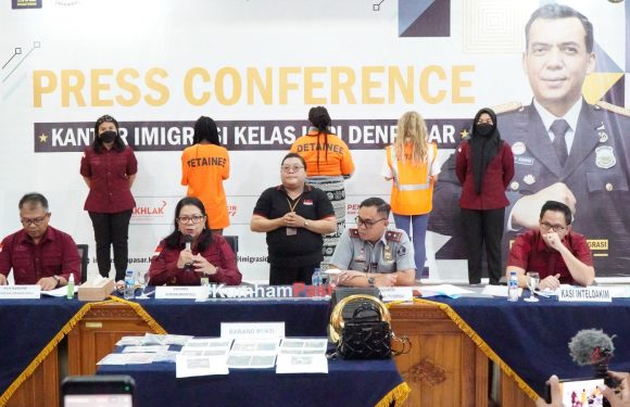 Diduga Sebagai PSK Imigrasi Denpasar Amankan Tiga WNA.