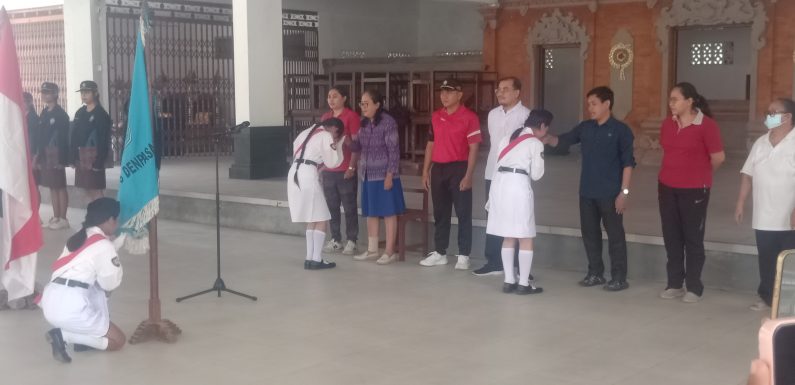 Menyambut HUT RI ke 79 SMA 5 Denpasar Menggelar Beberapa Lomba dan Pengukuhan Pasukan Pengibar Bendera.