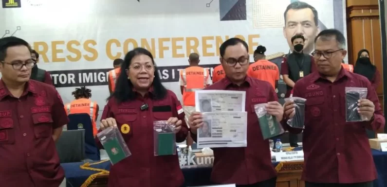 Imigrasi Denpasar tangkap 8 WNA Yang Melebihi Izin Tinggal ( Overstay).