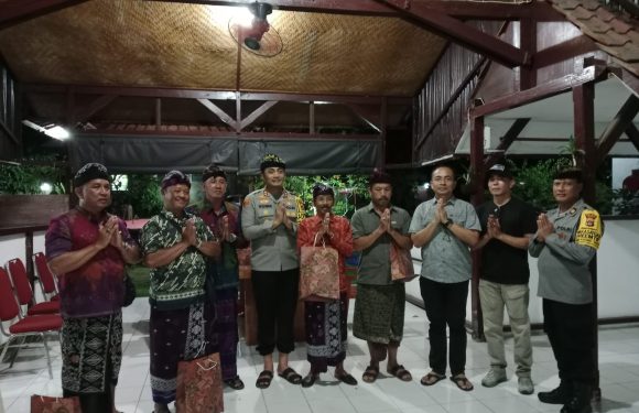 Kapolres Buleleng Tatap Muka Dengan Pengurus Yayasan Brahma Vidya Samgraha.