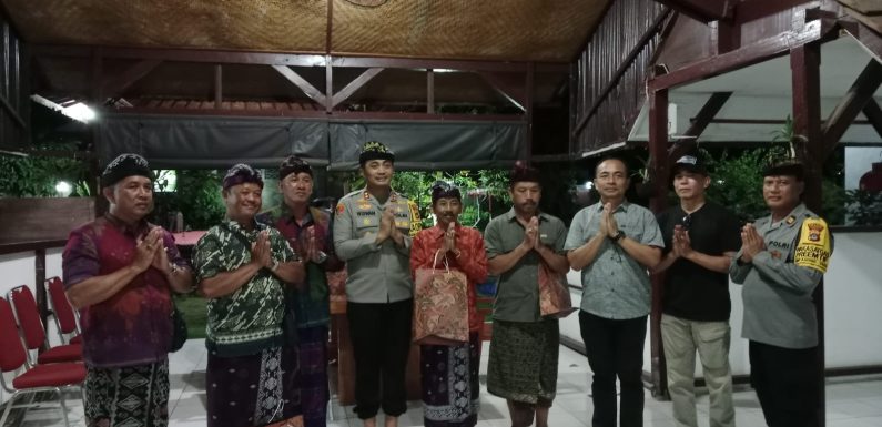 Kapolres Buleleng Tatap Muka Dengan Pengurus Yayasan Brahma Vidya Samgraha.