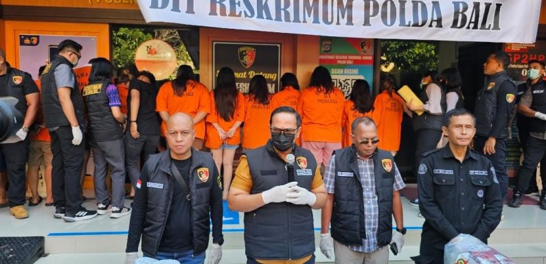 Polda Bali Melakukan Pengerebekan Flame Spa & Pink Palace Spa.