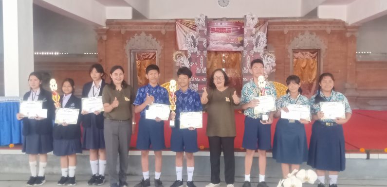 Jeda Tengah Semester, KIR SMA 5 Denpasar Mengadakan Lomba BRIKS 2024 SMP se – Bali.