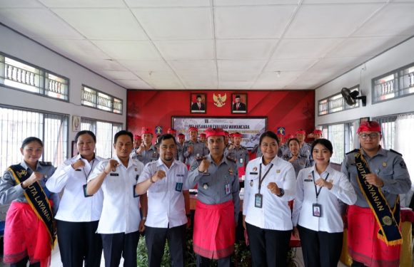 DEKLARASIKAN WILAYAH BEBAS DARI KORUPSI, RUTAN BANGLI TERIMA PENILAIAN NASIONAL TAHAP AKHIR DARI KEMENPAN RB.