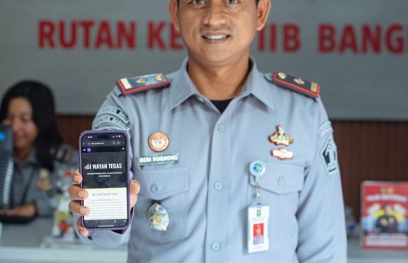 Pelayanan Lebih Cepat Dalam Genggaman, Rutan Bangli Optimalkan Aplikasi SiWayan Tegas.
